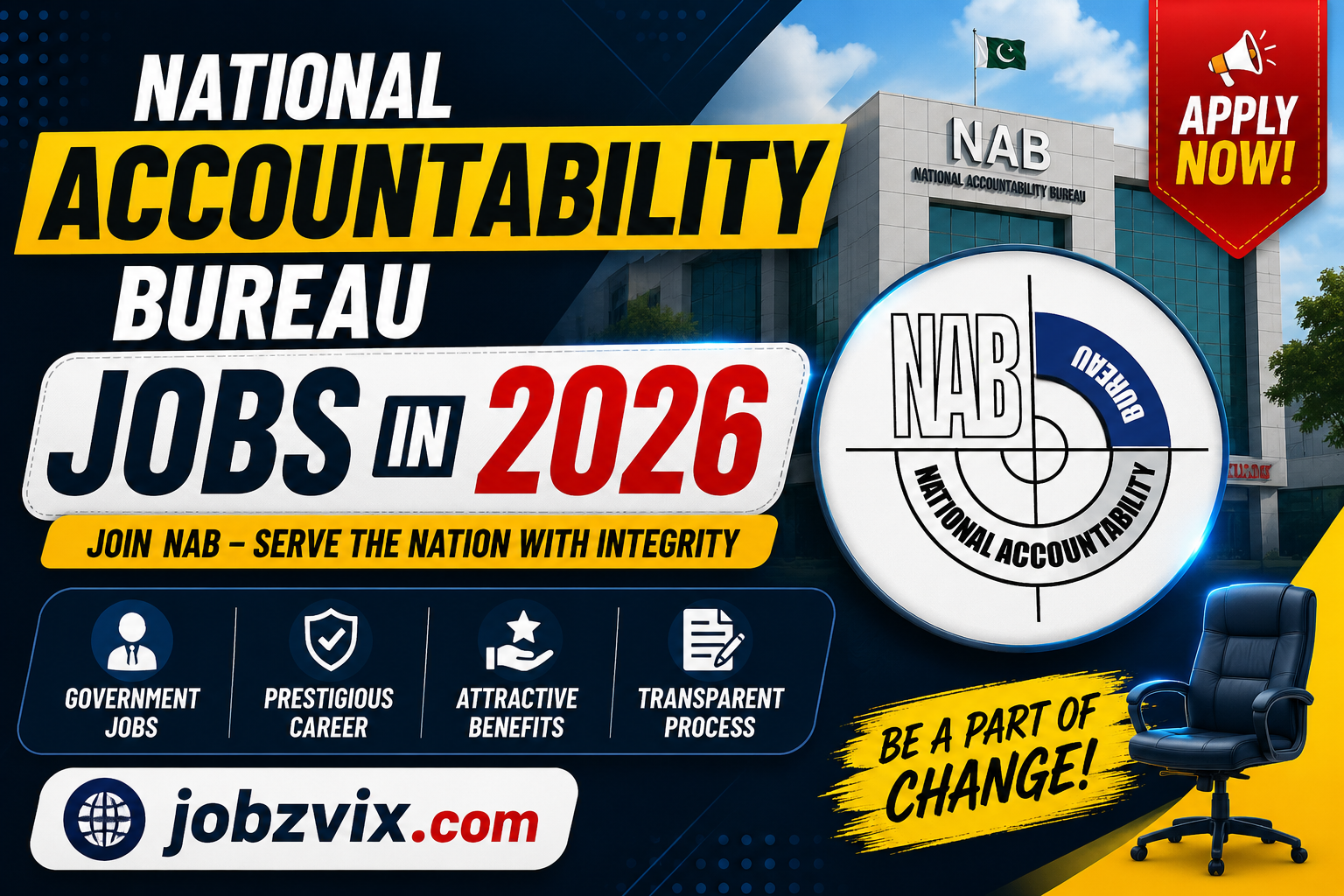 National Accountability Bureau NAB Jobs in 2026