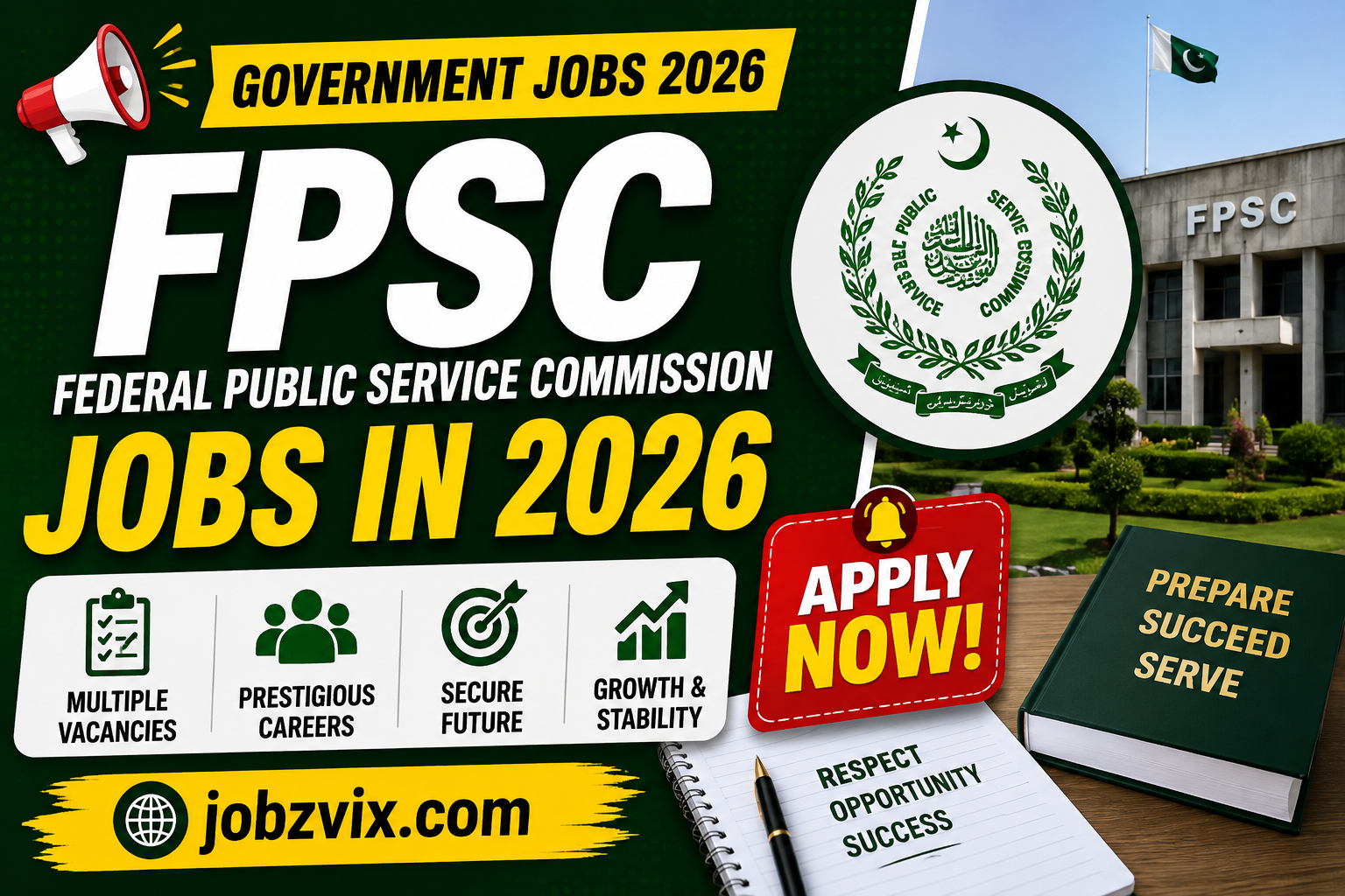 Federal Public Service Commission FPSC Jobs in 2026