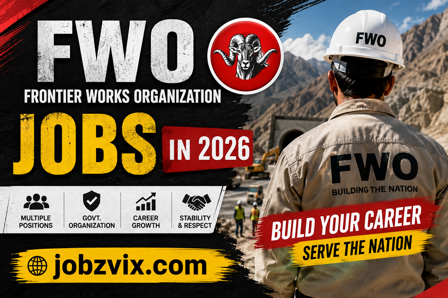 Frontier Works Organization FWO Jobs in 2026