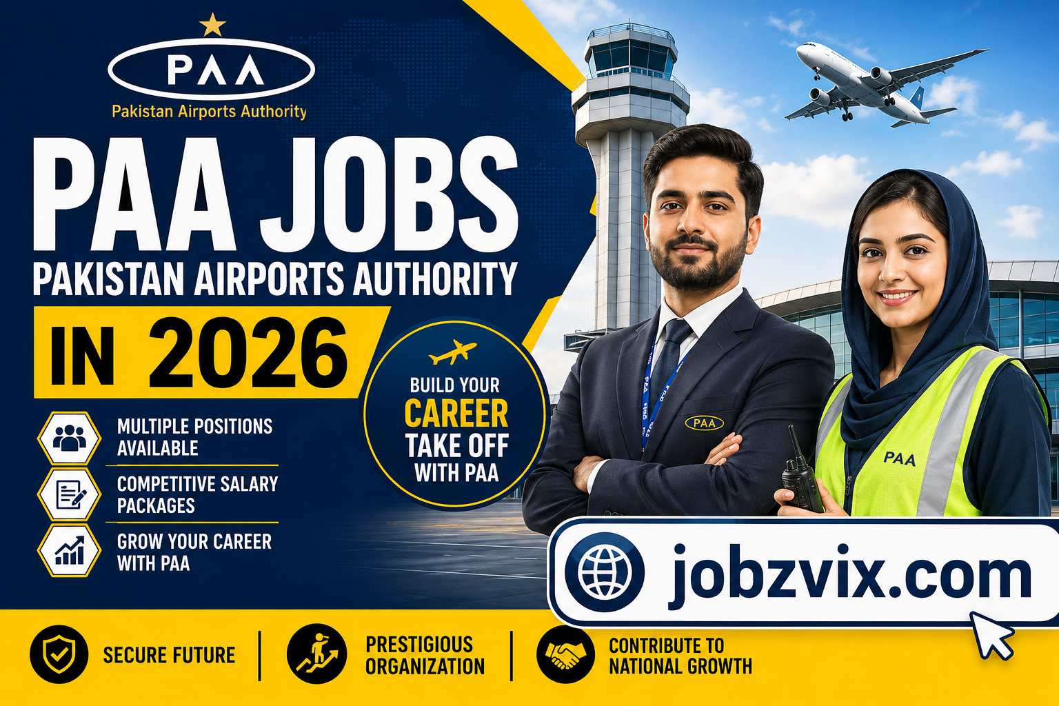 Pakistan Airports Authority PAA Jobs in 2026