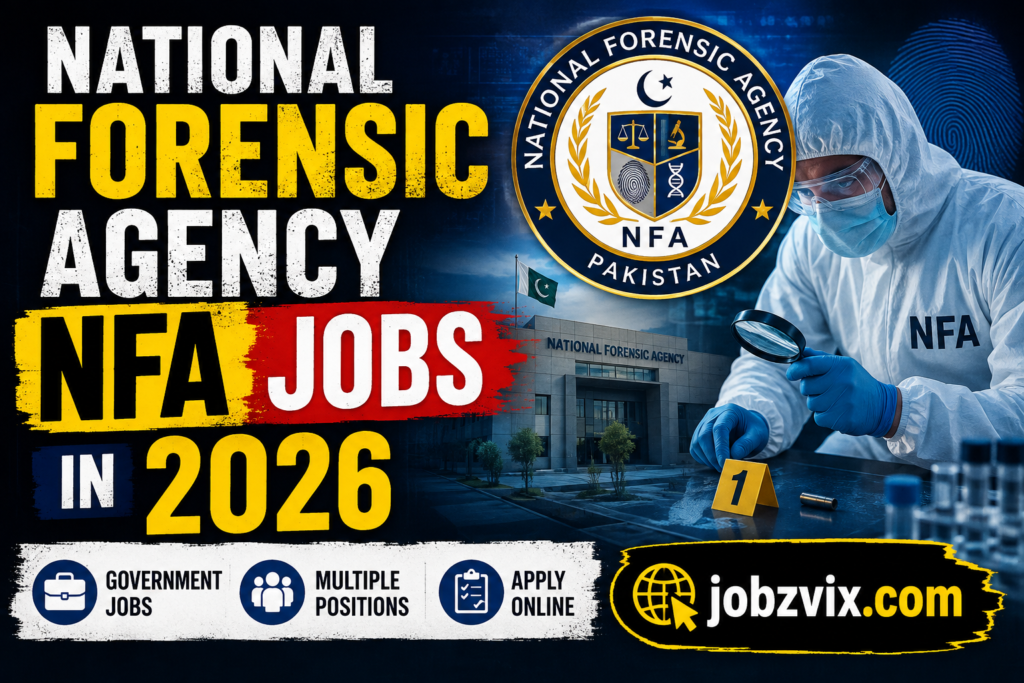 National Forensic Agency NFA Jobs in 2026