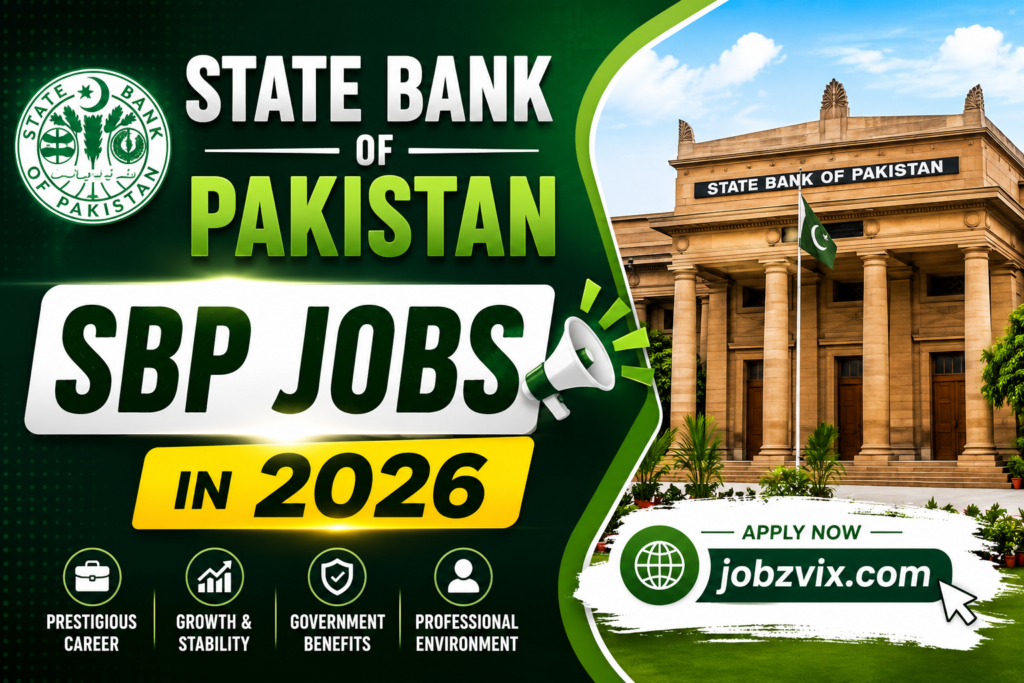 State Bank of Pakistan SBP Jobs in 2026