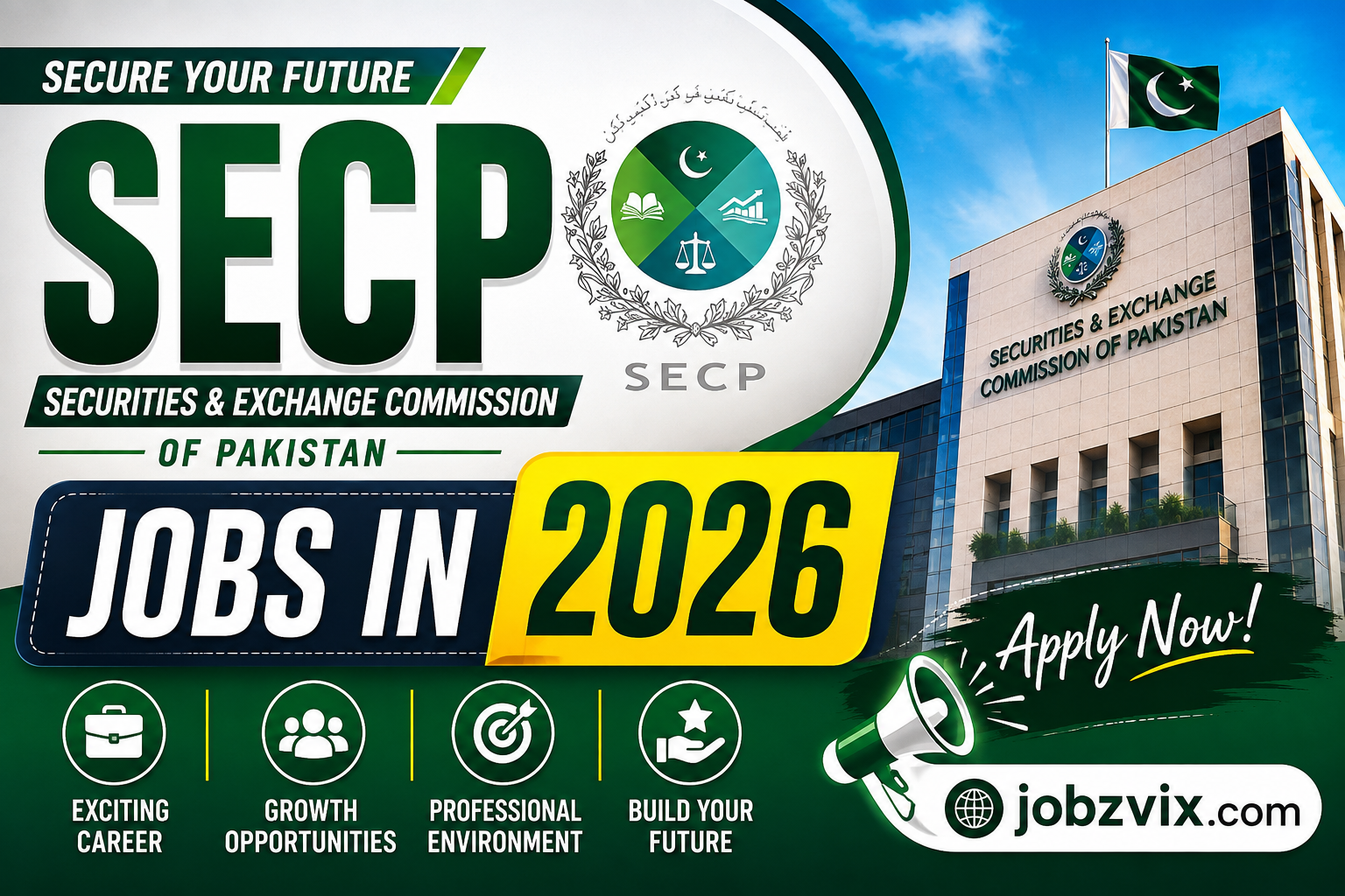 Securities & Exchange Commission of Pakistan SECP Jobs in 2026