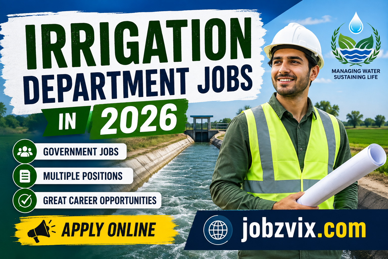 Irrigation Department Jobs in 2026