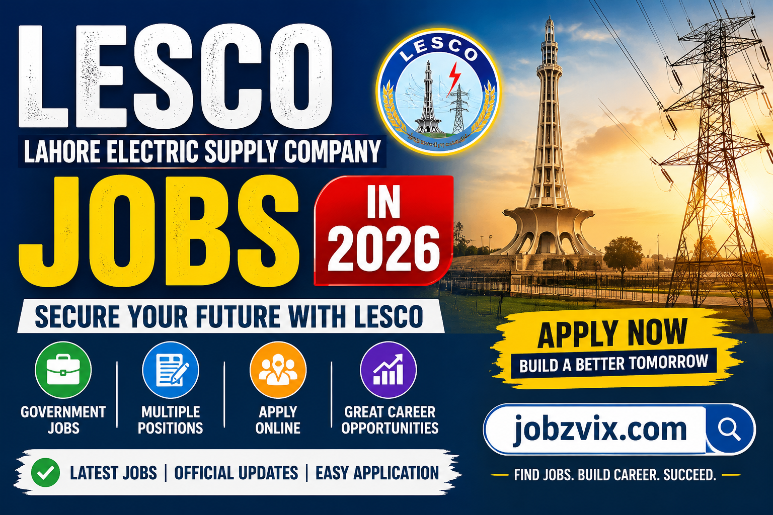 Lahore Electric Supply Company LESCO Jobs in 2026