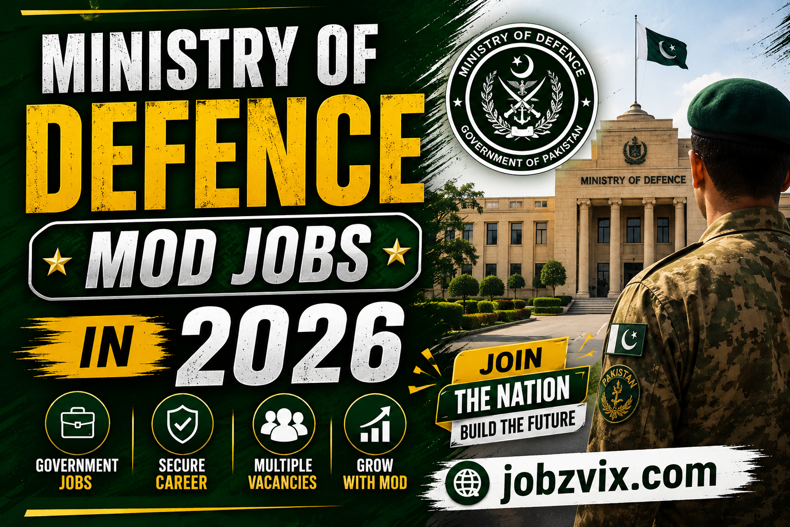 Ministry of Defence MOD Jobs in 2026