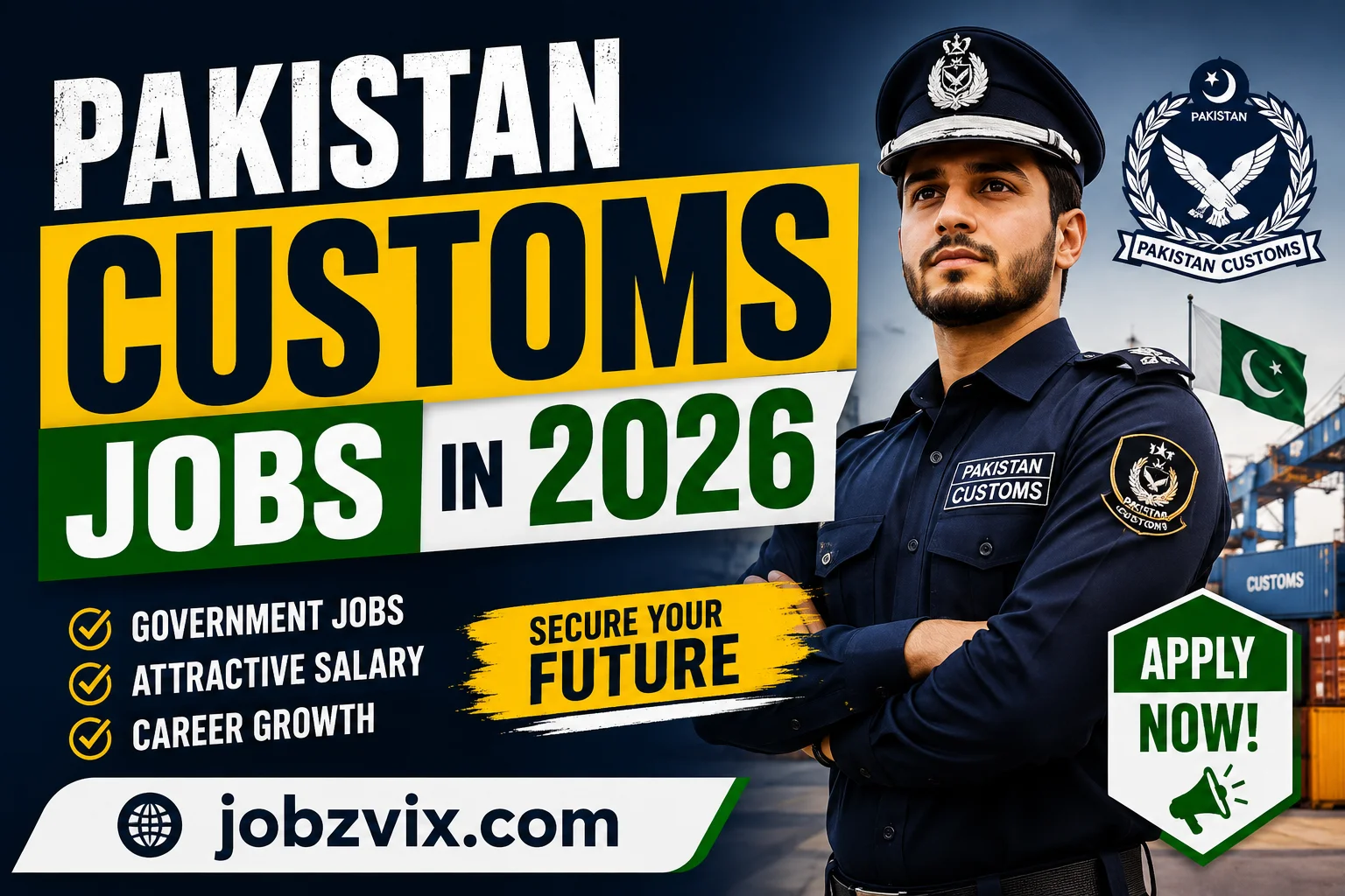 Pakistan Customs Jobs in 2026