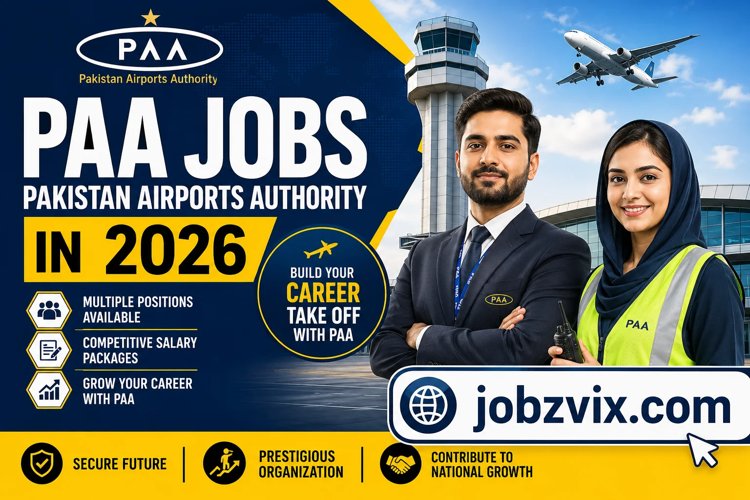 Pakistan Airports Authority PAA Jobs in 2026