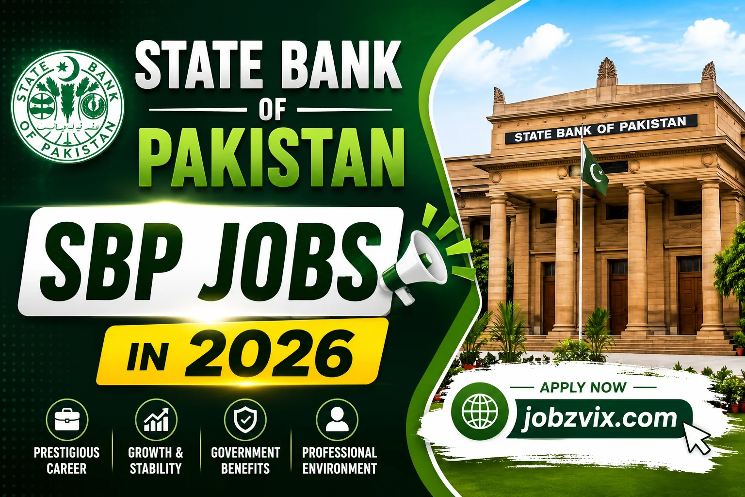 State Bank of Pakistan SBP Jobs in 2026