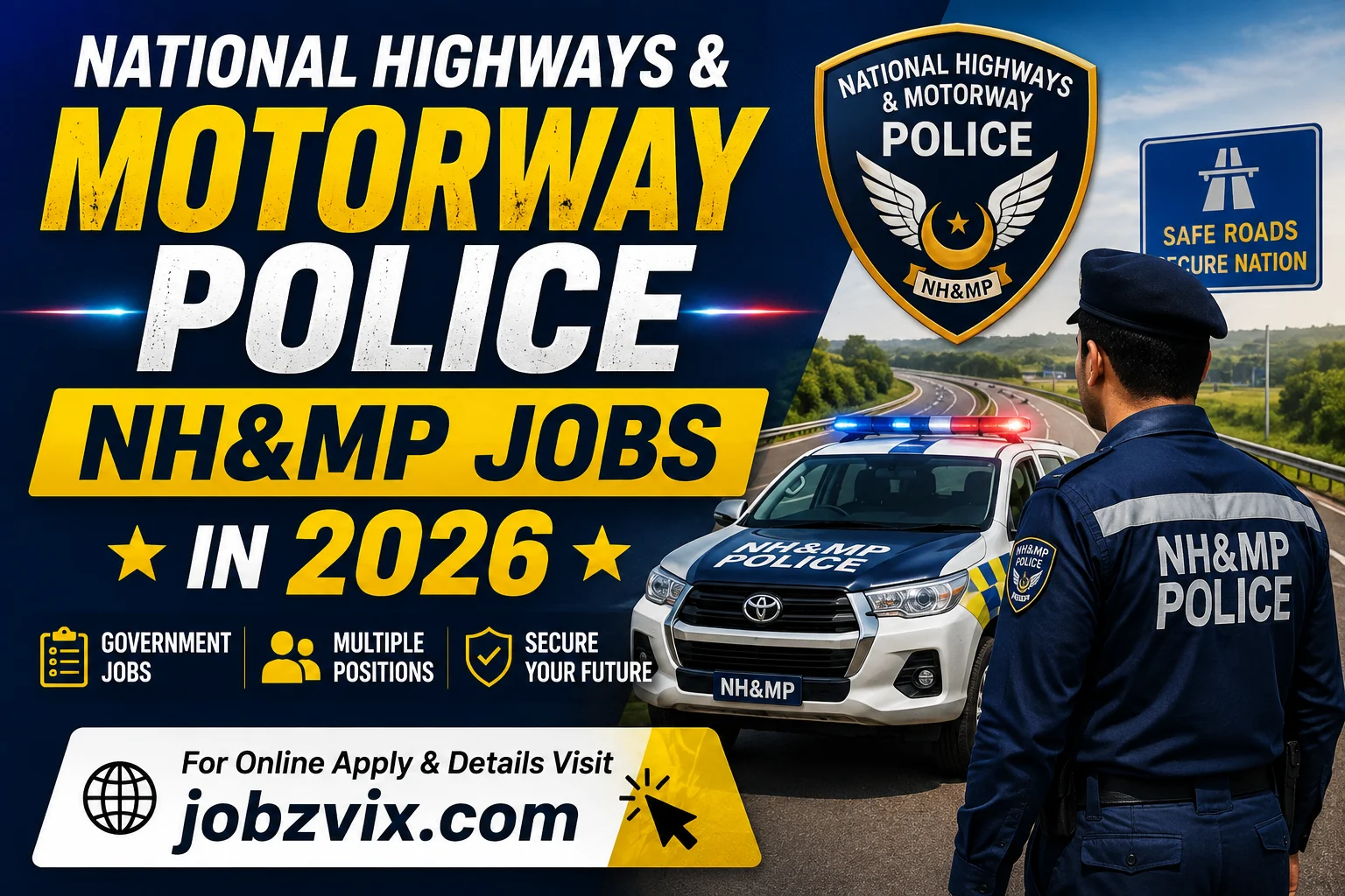 National Highways & Motorway Police NH&MP Jobs in 2026