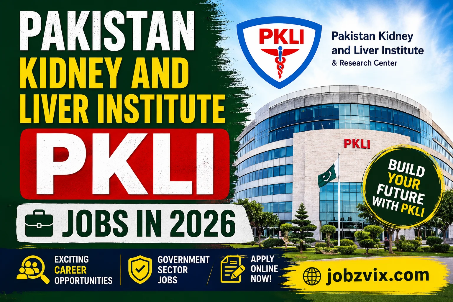 Pakistan Kidney and Liver Institute PKLI Jobs in 2026