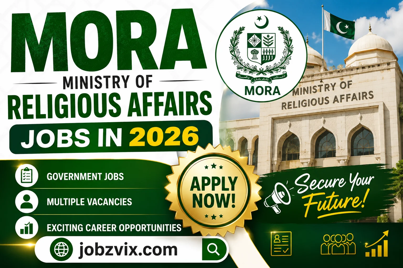 Ministry Of Religious Affairs MORA Jobs in 2026