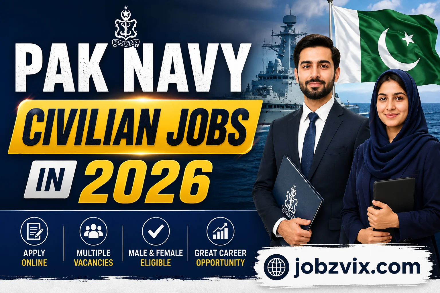 Pak Navy Civilian Jobs in 2026
