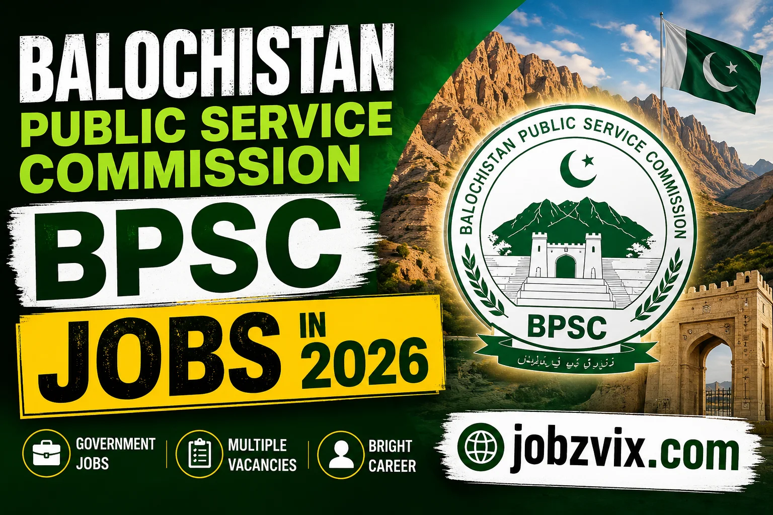Balochistan Public Service Commission BPSC Jobs in 2026