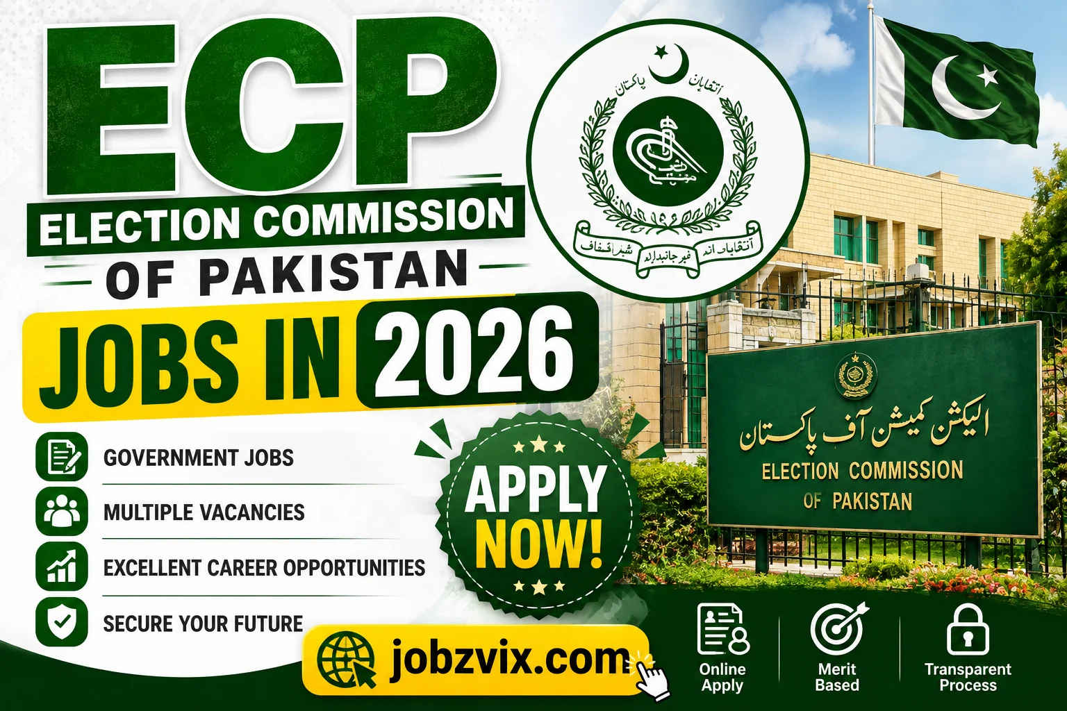 Election Commission of Pakistan ECP Jobs in 2026