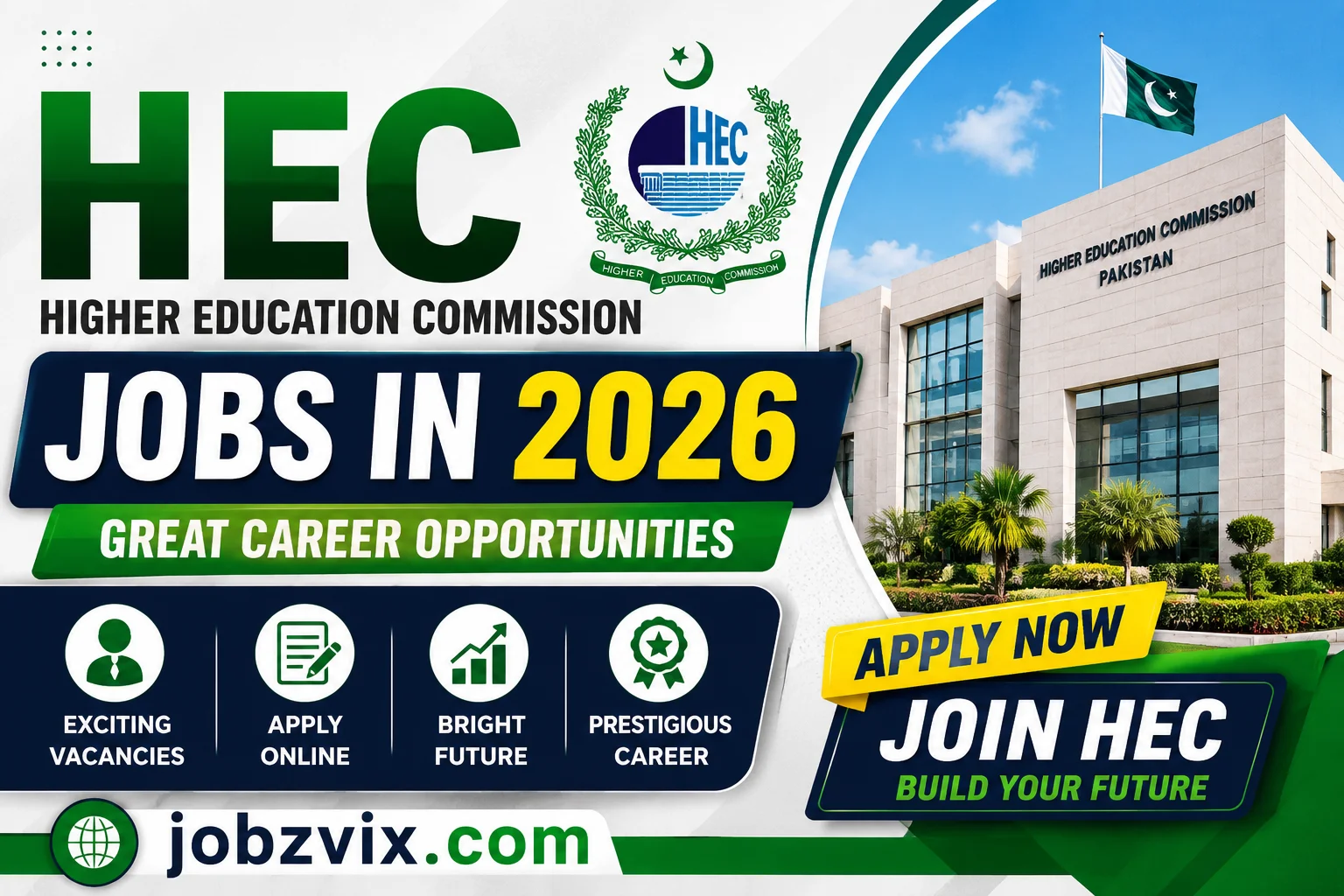 Higher Education Commission HEC Jobs in 2026
