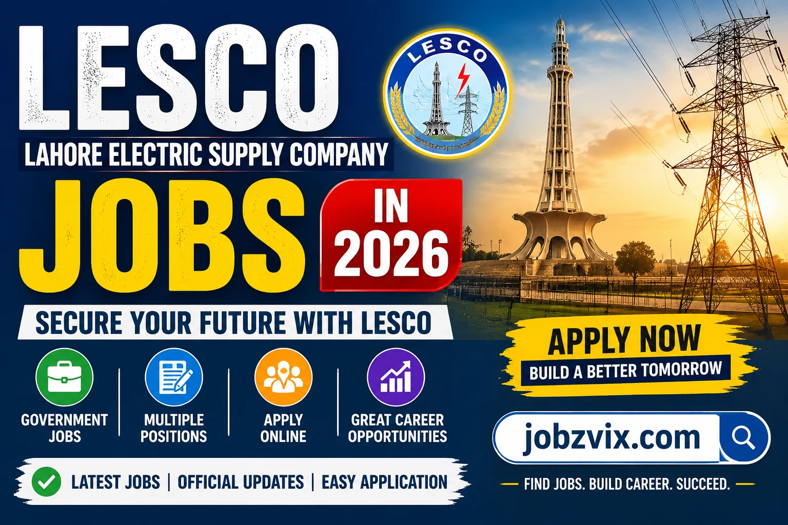 Lahore Electric Supply Company LESCO Jobs in 2026