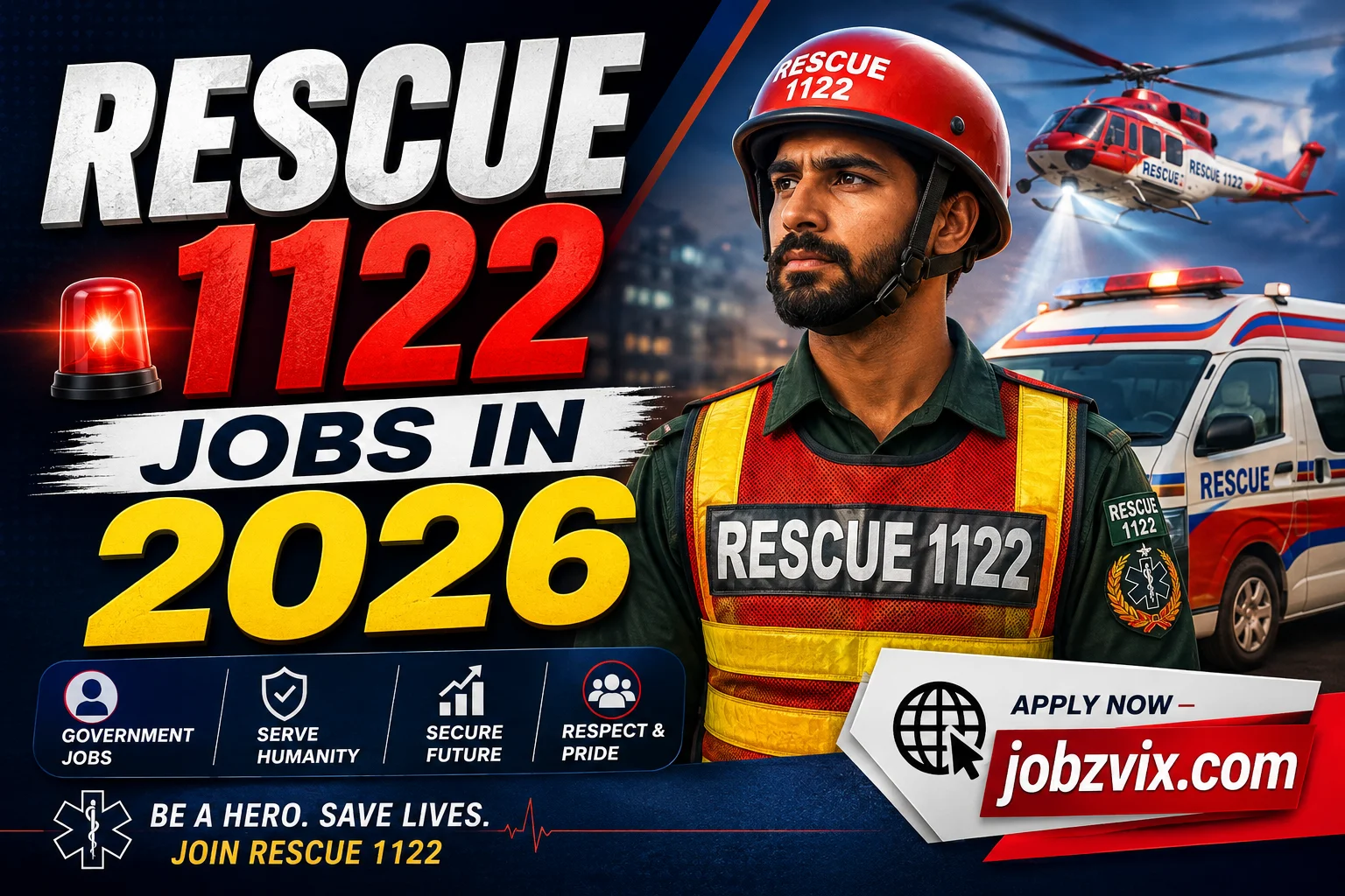 Rescue 1122 Jobs in 2026