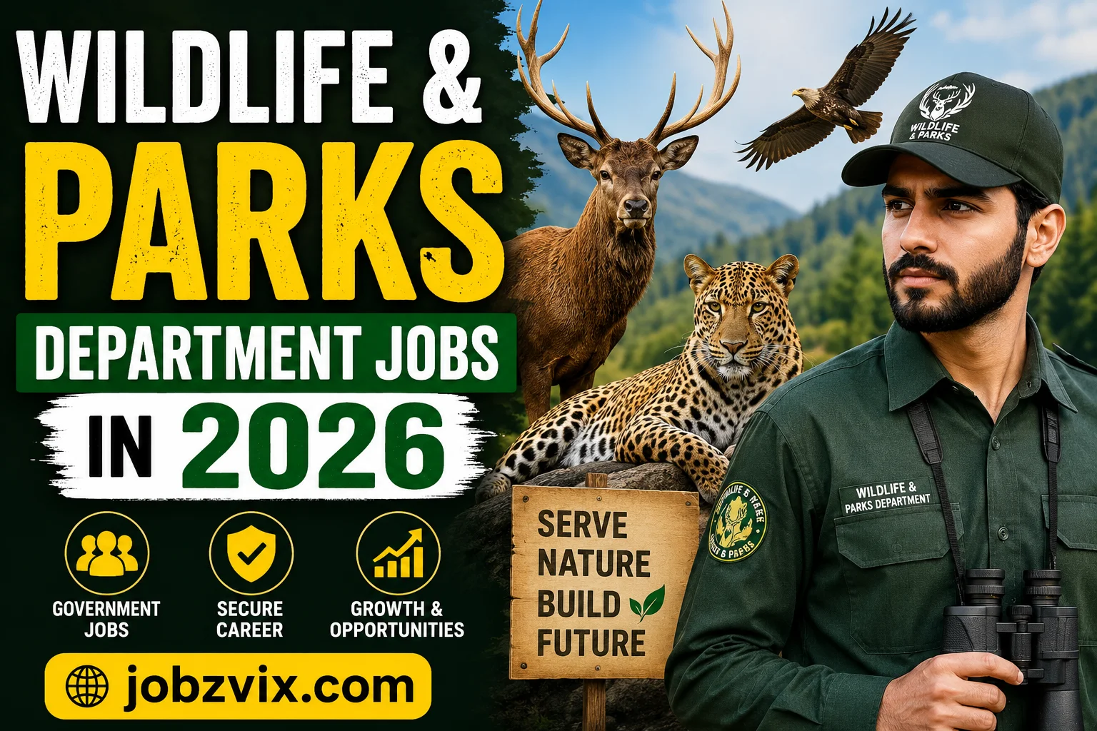 Wildlife & Parks Department Jobs in 2026